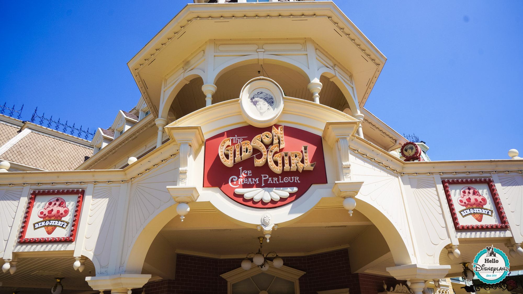 Gibson Girl Goes to Disneyland