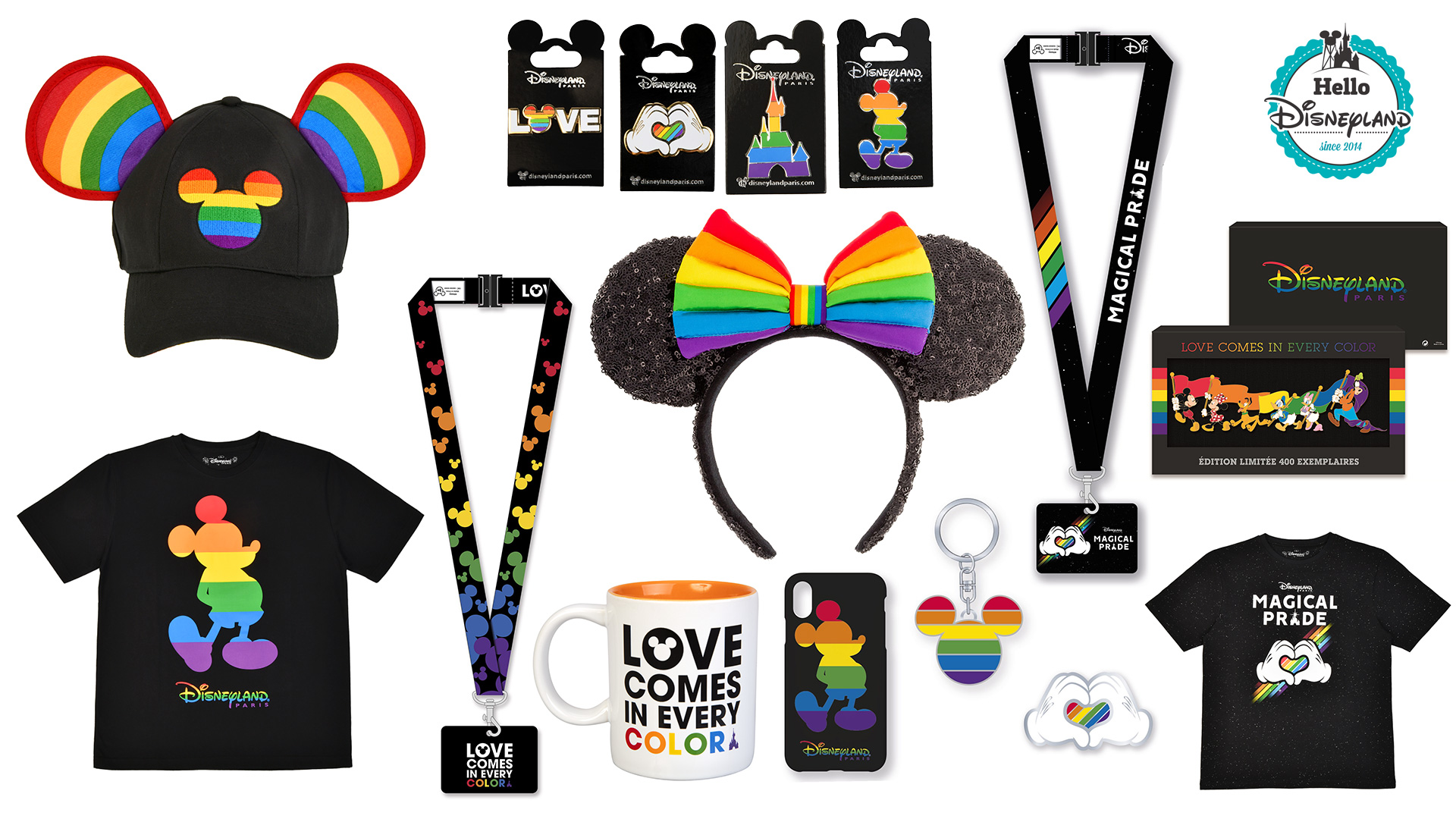 Nouvelle collection Pride à Disneyland Paris