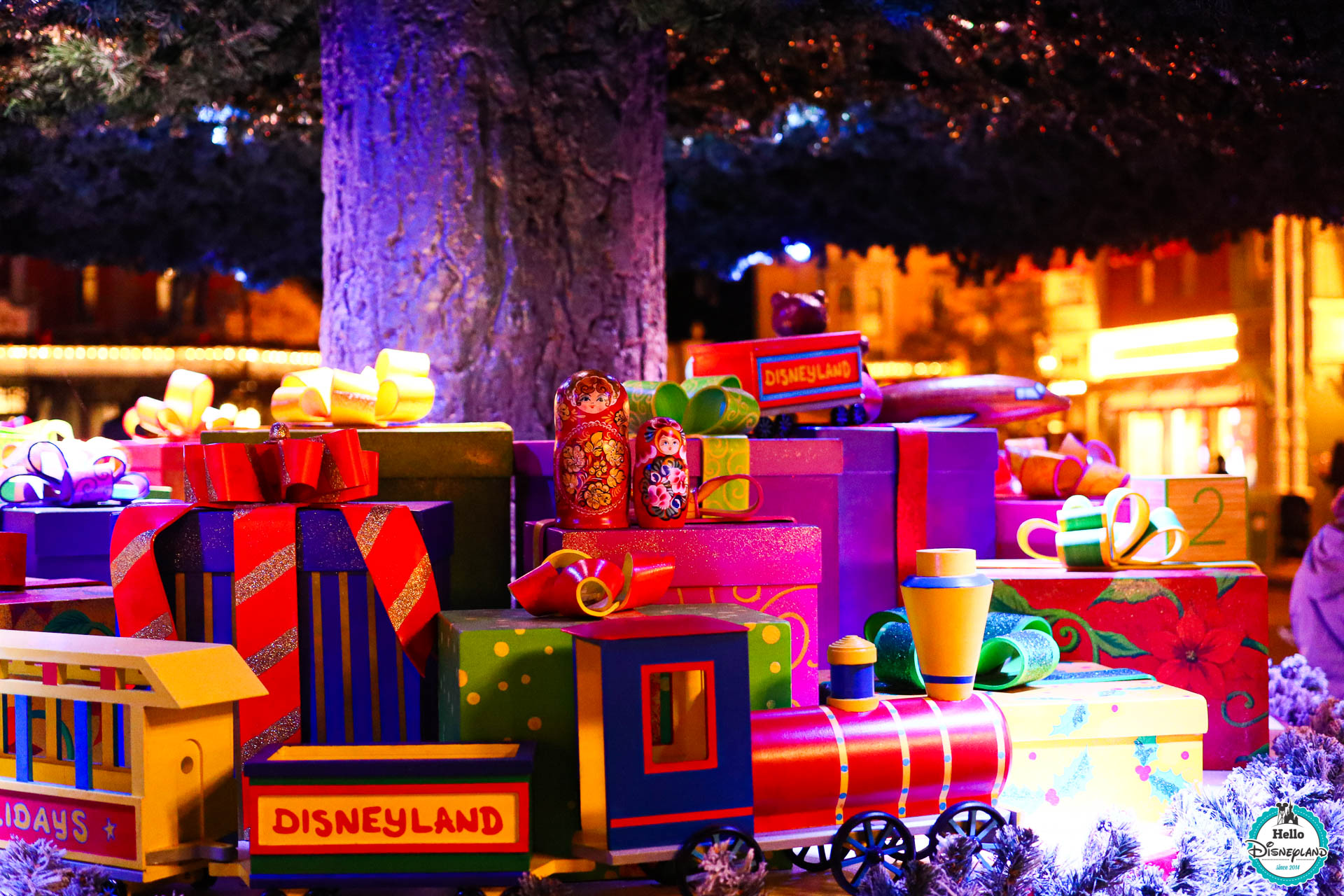 Train de Noël Disneyland Paris
