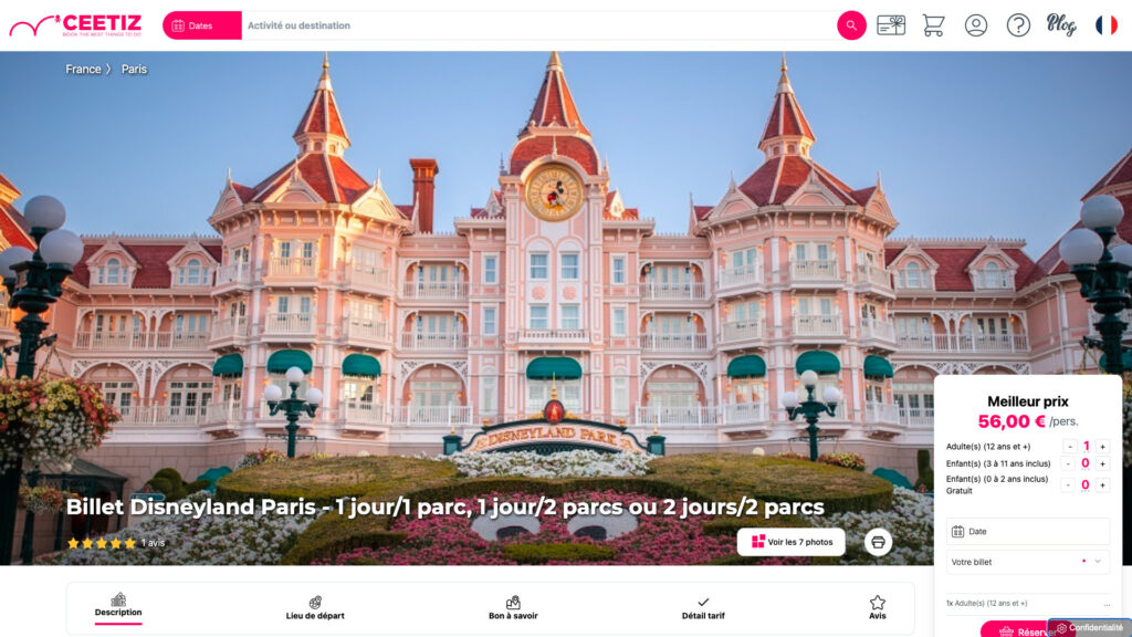 Tarifs Disneyland Paris 2023 : billets et séjours pas chers