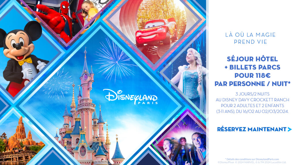Disneyland® Offre Spéciale : Billet Adulte au prix du billet Enfant ! •  Come to Paris